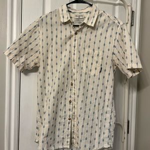 Mens short sleeve button down